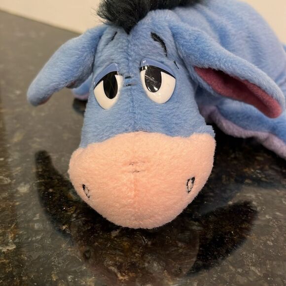 Arcotoys (Mattel) Vintage Disney Eeyore Stuffed Animal Plush 8” - Picture 2 of 7